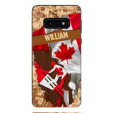 Personalized Canadian Roofer Phone Case Printed 22FEB-DT11