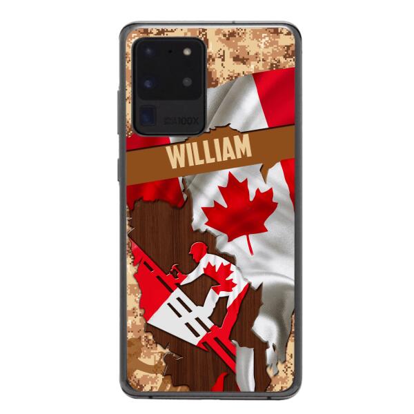 Personalized Canadian Roofer Phone Case Printed 22FEB-DT11