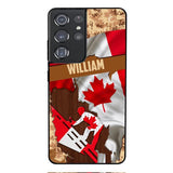 Personalized Canadian Roofer Phone Case Printed 22FEB-DT11