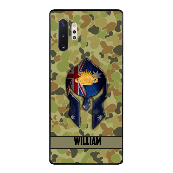 Personalized Australian Veteran/ Soldier Phone Case Printed 22FEB-HC11
