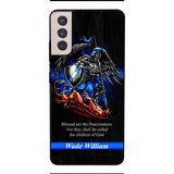 Personalized Blessed Are The Peacemaker Phone Case Printed 22FEB-DT11
