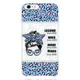 Personalized Strong Woman Phone Case Printed 22FEB-LN17