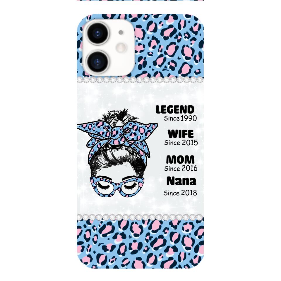 Personalized Strong Woman Phone Case Printed 22FEB-LN17
