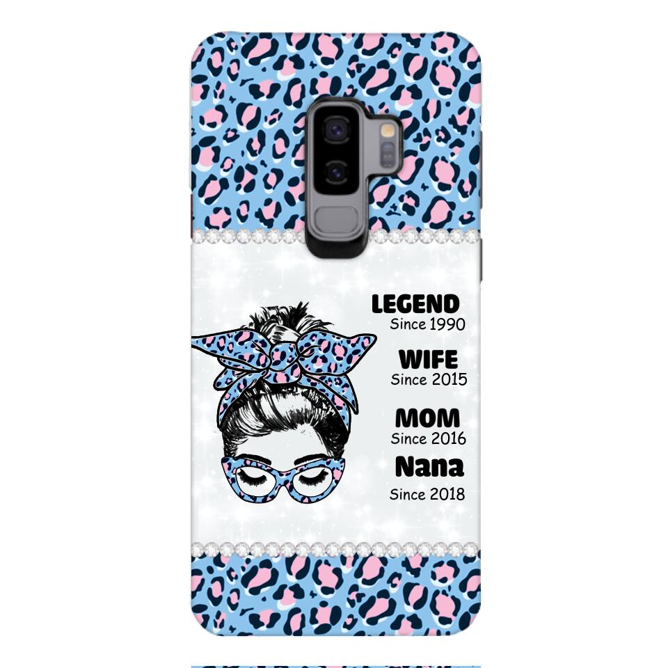 Personalized Strong Woman Phone Case Printed 22FEB-LN17