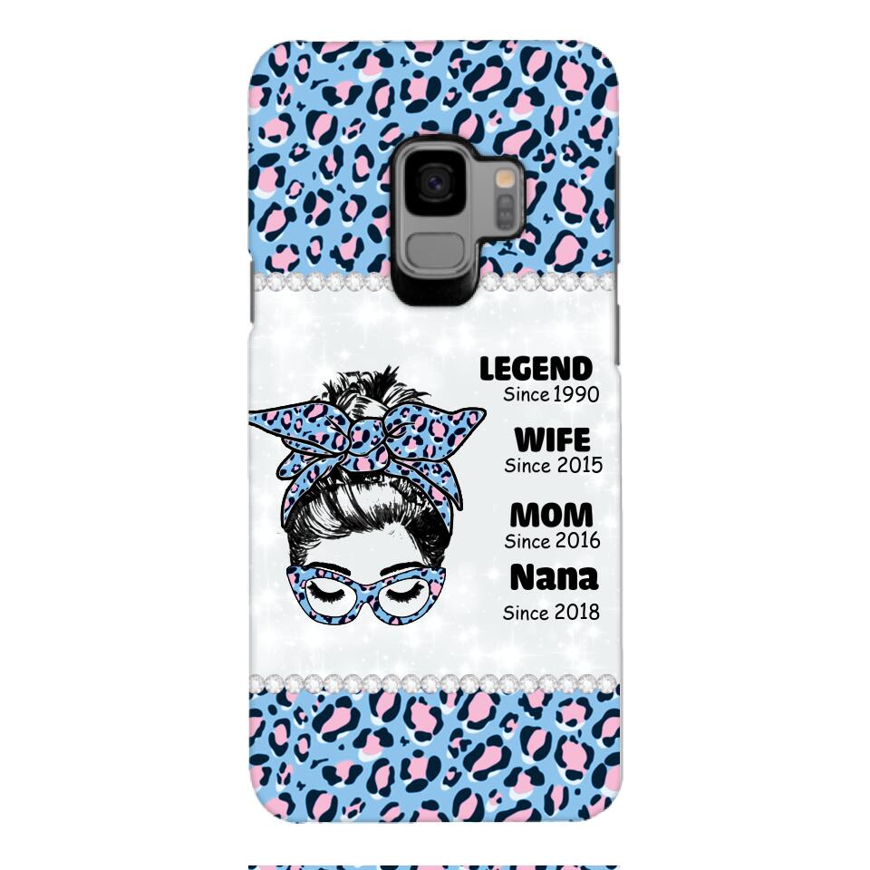 Personalized Strong Woman Phone Case Printed 22FEB-LN17