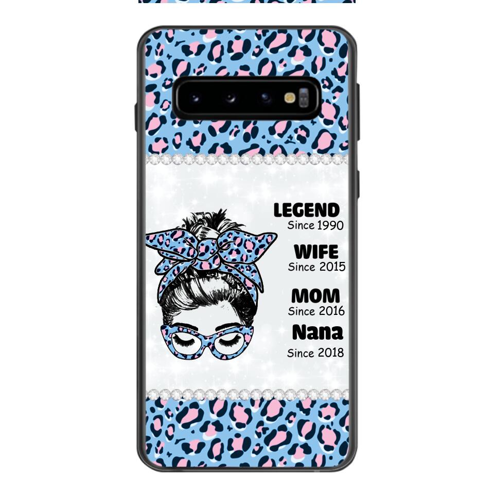 Personalized Strong Woman Phone Case Printed 22FEB-LN17