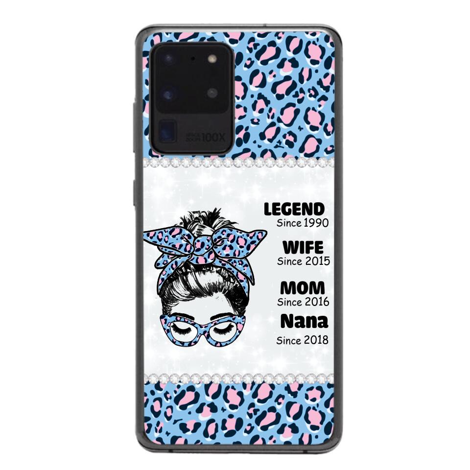 Personalized Strong Woman Phone Case Printed 22FEB-LN17