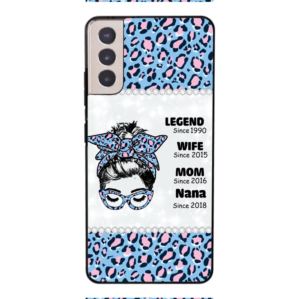 Personalized Strong Woman Phone Case Printed 22FEB-LN17