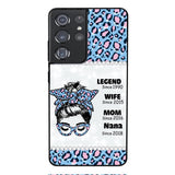Personalized Strong Woman Phone Case Printed 22FEB-LN17