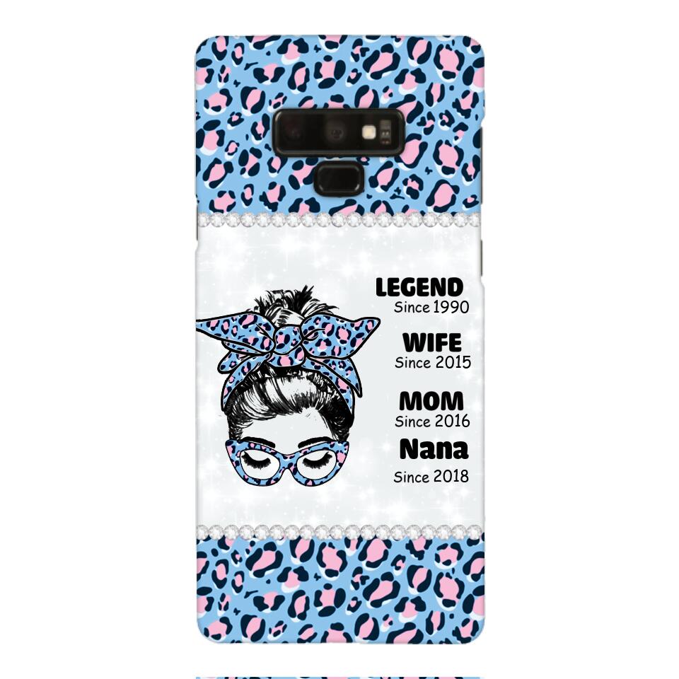 Personalized Strong Woman Phone Case Printed 22FEB-LN17