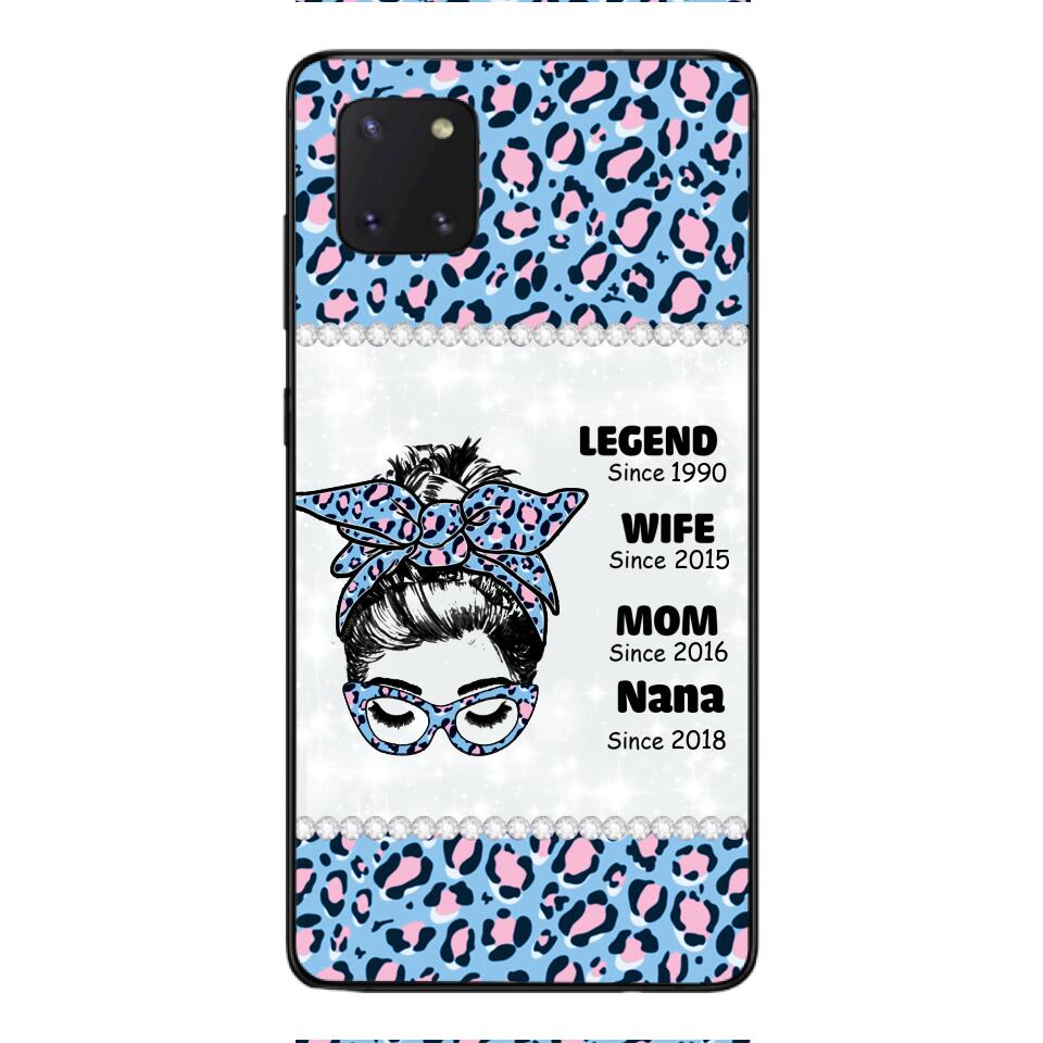 Personalized Strong Woman Phone Case Printed 22FEB-LN17