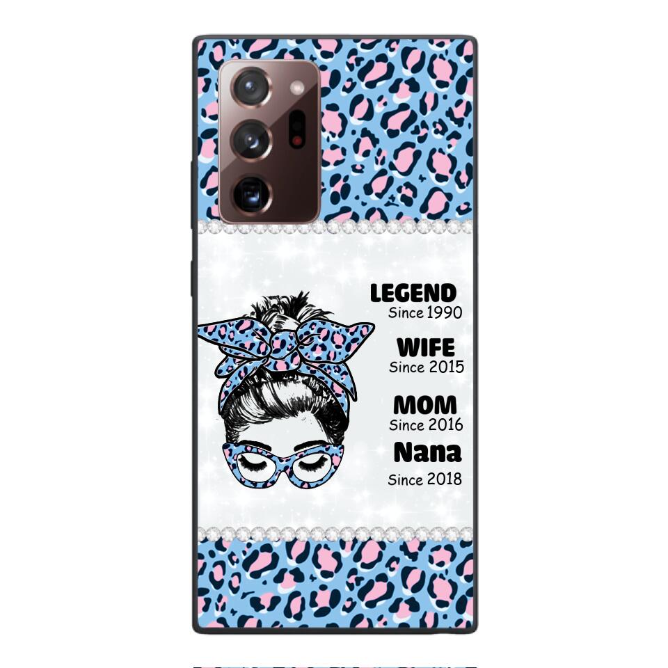Personalized Strong Woman Phone Case Printed 22FEB-LN17