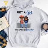 Personalized Just A Girl Who Loves Her Ironworker Printed 22JAN-MQ07