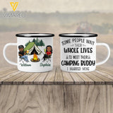 PERSONALIZED CAMPING COUPLE STEEL MUG 12OZ 3D PRINTED 22JAN-LN10