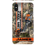 Personalized Arborist Phone Case Printed 22FEB-MQ21