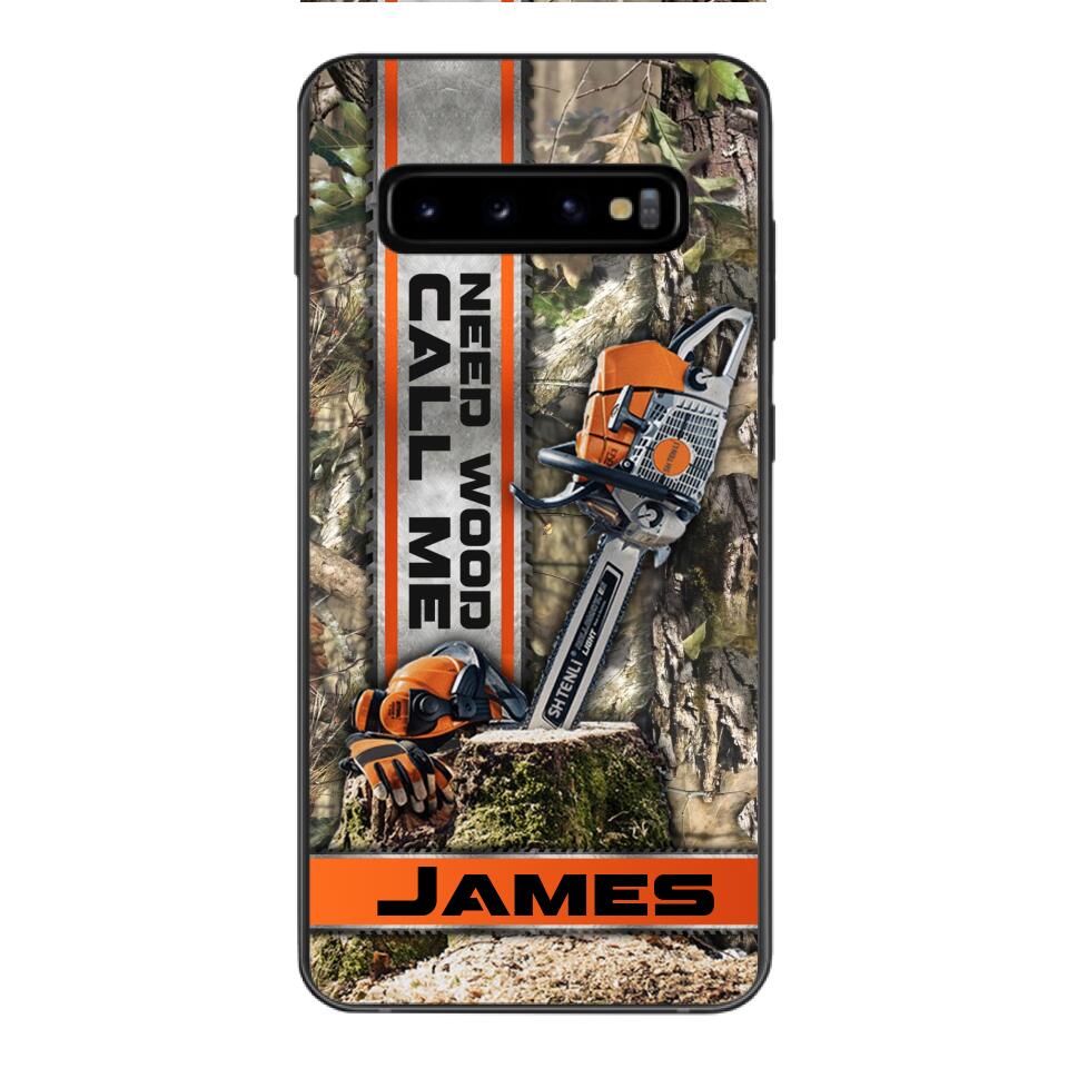 Personalized Arborist Phone Case Printed 22FEB-MQ21