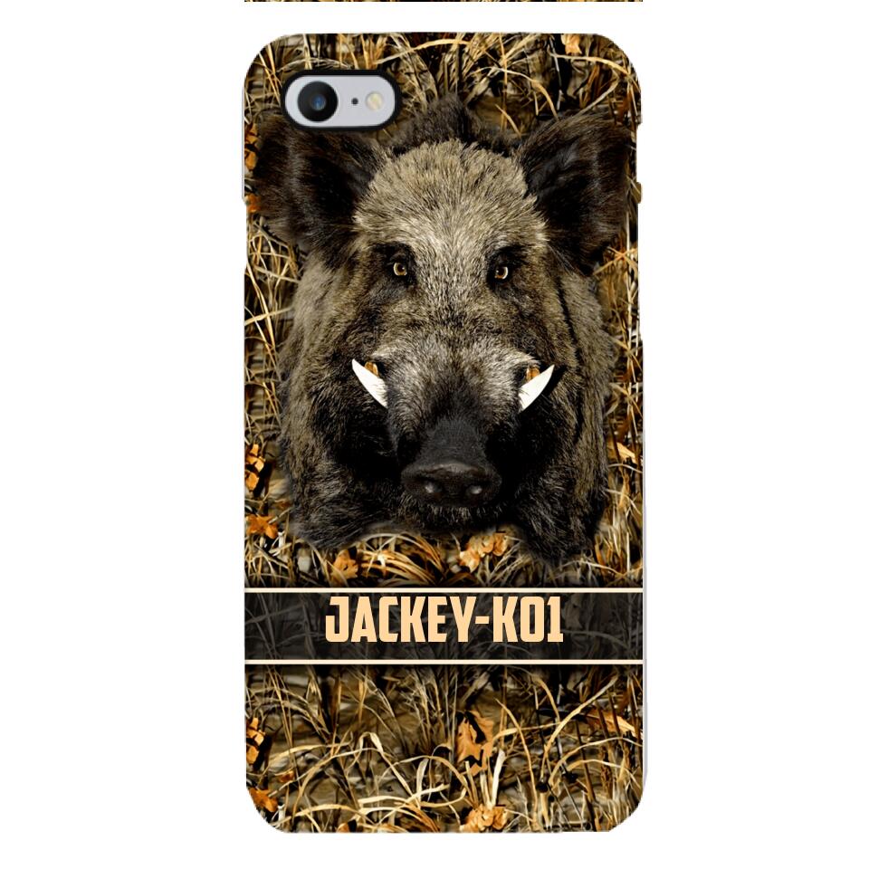 Personalized Hunting Phone Case Printed 22FEB-HQ21