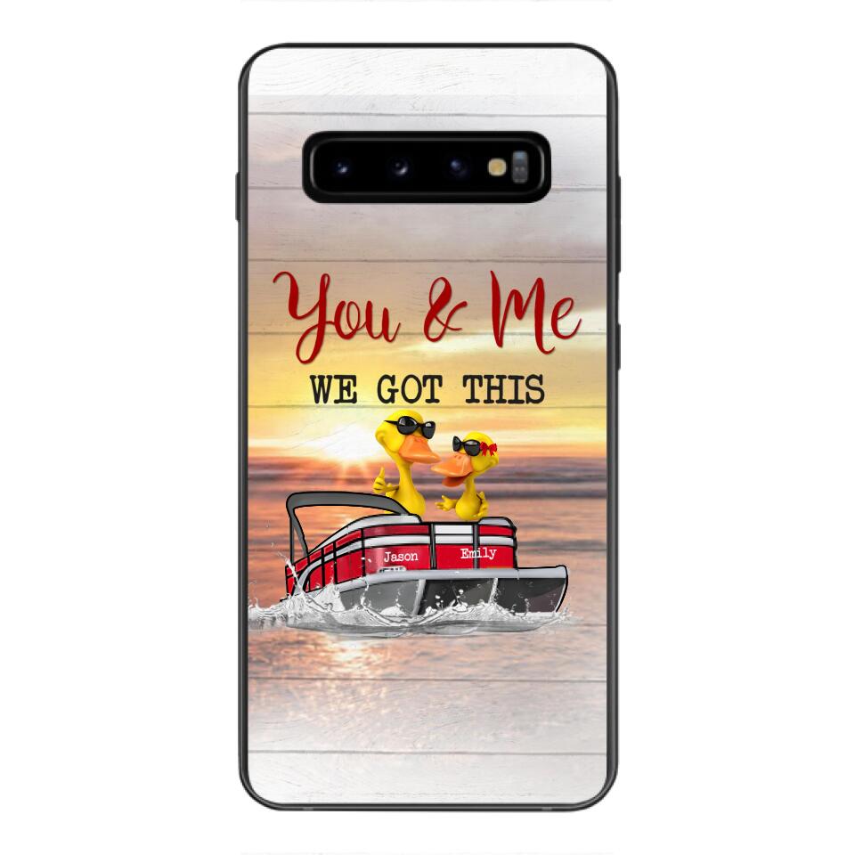 Personalized Duck pontoon Phone Case Printed QT-DT21