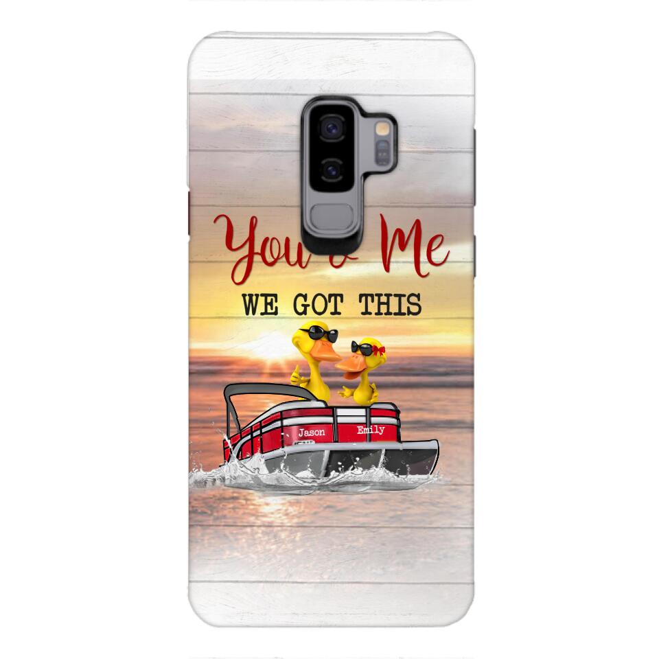 Personalized Duck pontoon Phone Case Printed QT-DT21