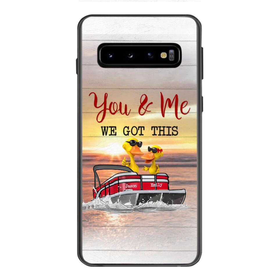 Personalized Duck pontoon Phone Case Printed QT-DT21