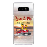 Personalized Duck pontoon Phone Case Printed QT-DT21