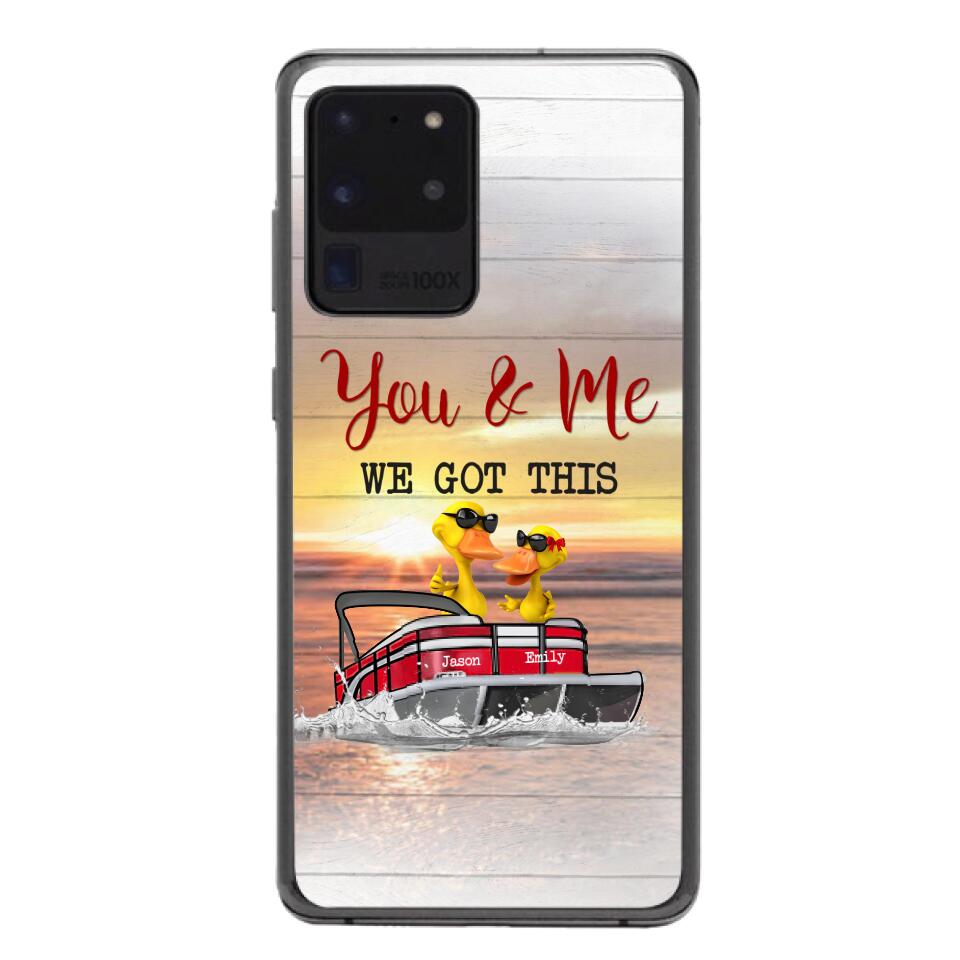 Personalized Duck pontoon Phone Case Printed QT-DT21