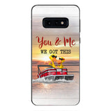 Personalized Duck pontoon Phone Case Printed QT-DT21