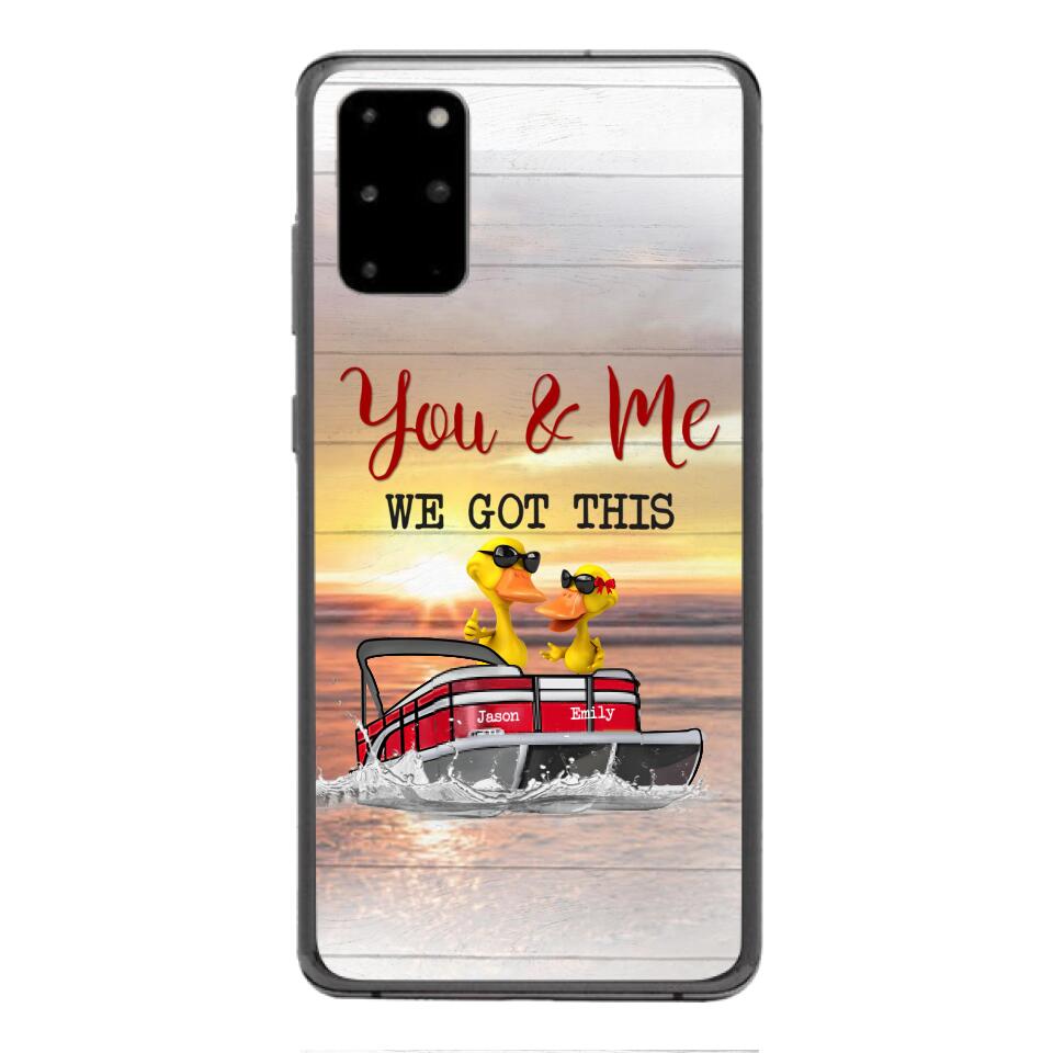 Personalized Duck pontoon Phone Case Printed QT-DT21