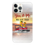 Personalized Duck pontoon Phone Case Printed QT-DT21