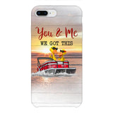Personalized Duck pontoon Phone Case Printed QT-DT21