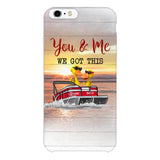 Personalized Duck pontoon Phone Case Printed QT-DT21