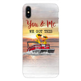 Personalized Duck pontoon Phone Case Printed QT-DT21