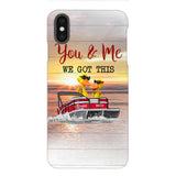 Personalized Duck pontoon Phone Case Printed QT-DT21