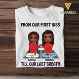 Personalized Couple Tshirt Printed 22FEB-DT22