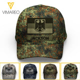 Personalized German Veteran/ Soldier Peaked Cap 22FEB-LN24