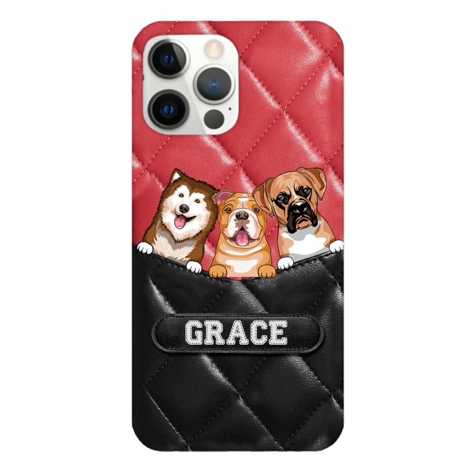 Personalized Dog Lover Phone Case Printed 22MAR-DT02