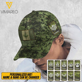 PERSONALIZED CANADA CAMO PEAKED CAP MTDT0203