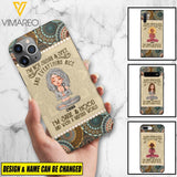 Personalized Girl Yoga Phone Case Printed 22MAR-QH03