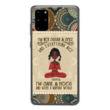 Personalized Girl Yoga Phone Case Printed 22MAR-QH03