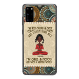 Personalized Girl Yoga Phone Case Printed 22MAR-QH03