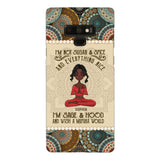 Personalized Girl Yoga Phone Case Printed 22MAR-QH03