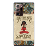 Personalized Girl Yoga Phone Case Printed 22MAR-QH03