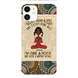 Personalized Girl Yoga Phone Case Printed 22MAR-QH03
