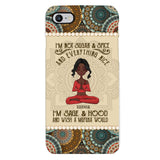 Personalized Girl Yoga Phone Case Printed 22MAR-QH03