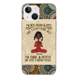 Personalized Girl Yoga Phone Case Printed 22MAR-QH03
