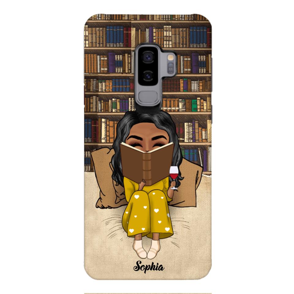 Personalized Girl Love Book Phonecase Printed 22JAN-DT10