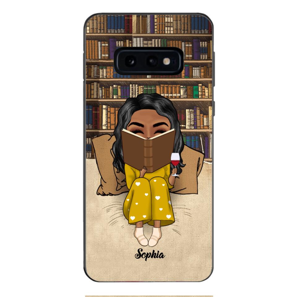 Personalized Girl Love Book Phonecase Printed 22JAN-DT10
