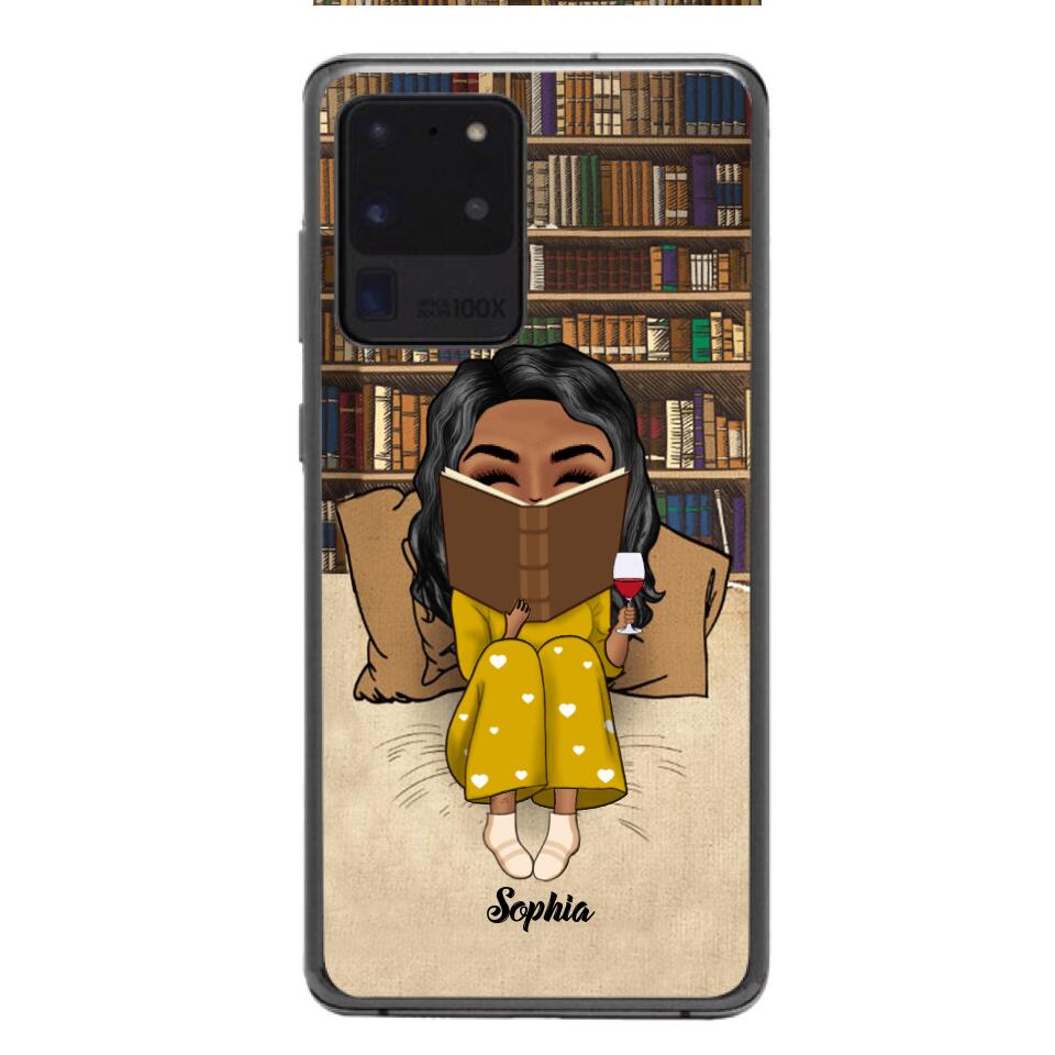 Personalized Girl Love Book Phonecase Printed 22JAN-DT10