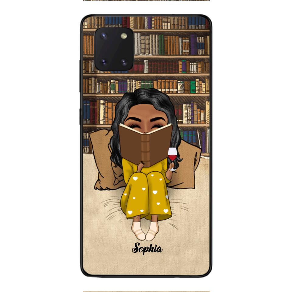 Personalized Girl Love Book Phonecase Printed 22JAN-DT10