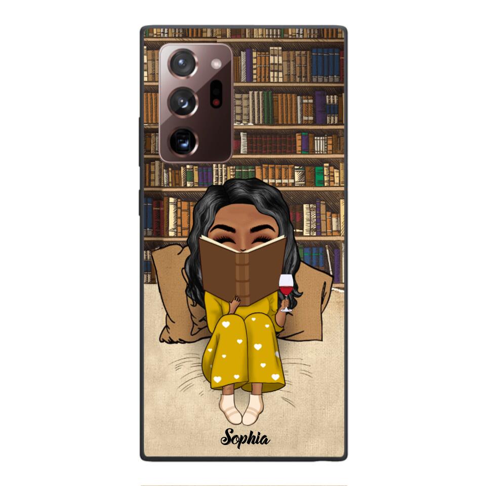 Personalized Girl Love Book Phonecase Printed 22JAN-DT10